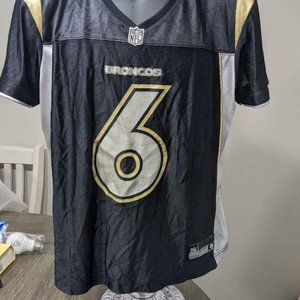 Reebok #6 Cutler Broncos RARE Womens Large Jersey